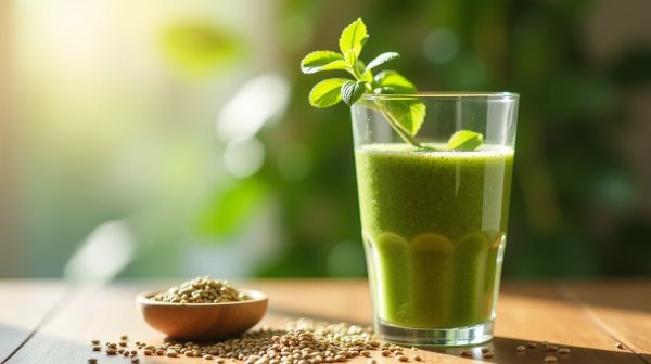 Élever vos smoothies avec des graines de lin bienfaisantes
