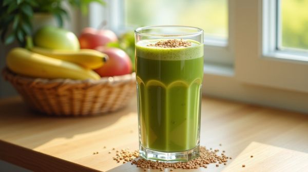 Élever vos smoothies avec des graines de lin bienfaisantes